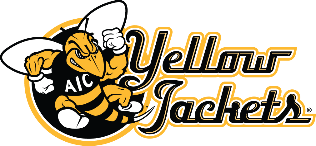 aic yellow jackets 2009-pres alternate logo v6 diy iron on heat transfer